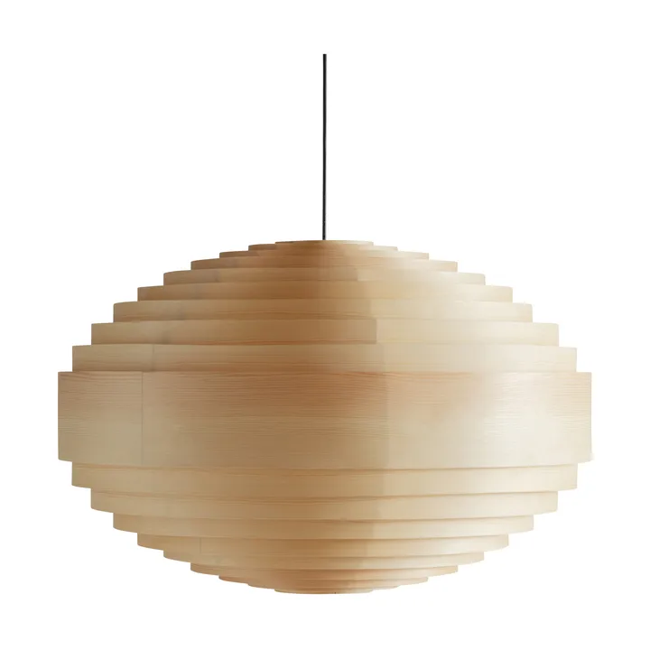 1002 Hans Pendant pendel - Matt oljevaxad furu, XL Ø70 cm - Vaarnii