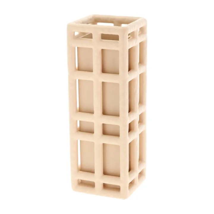 Lyng vas 11x11x30 cm - Sand - Villa Collection