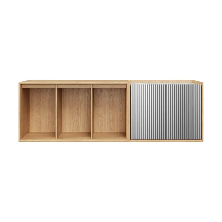 Vipp Cabinet H5 sideboard - Light oak-marble, doors - Vipp
