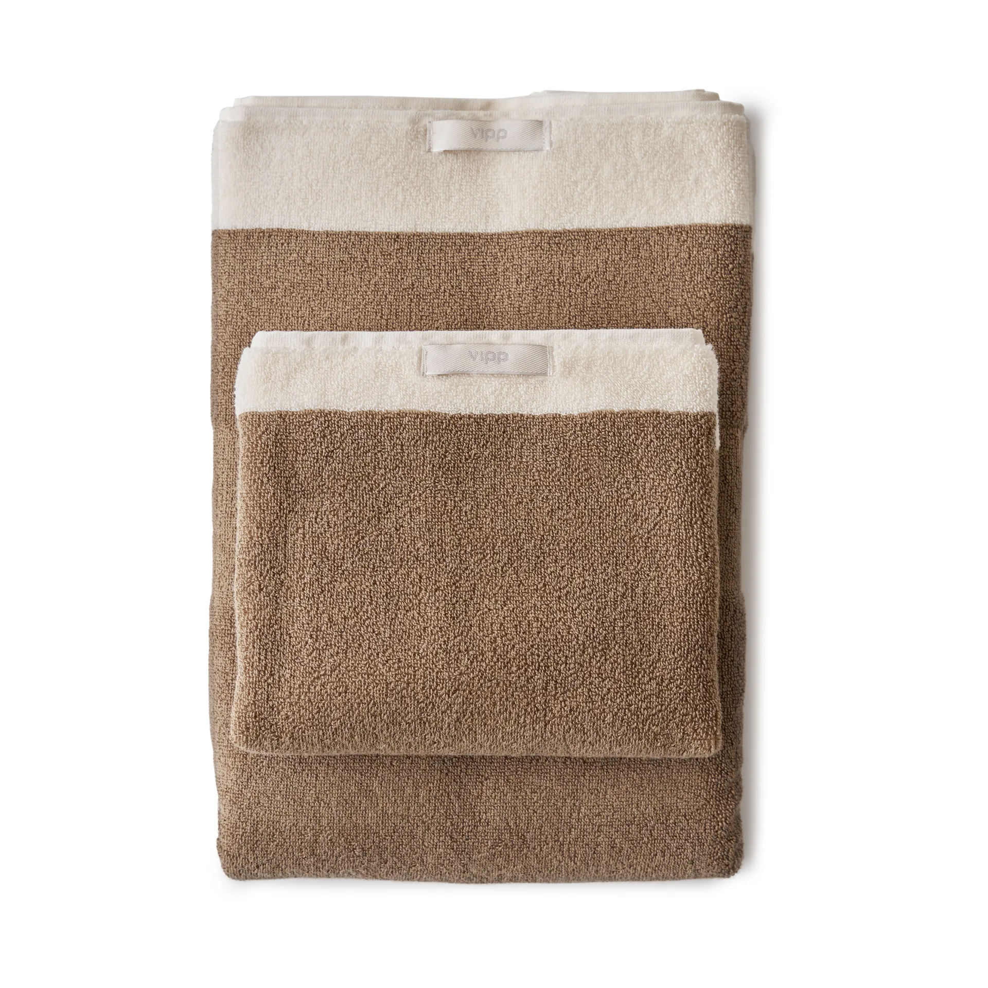 Vipp103 handduk, Taupe, 50x100 cm Vipp