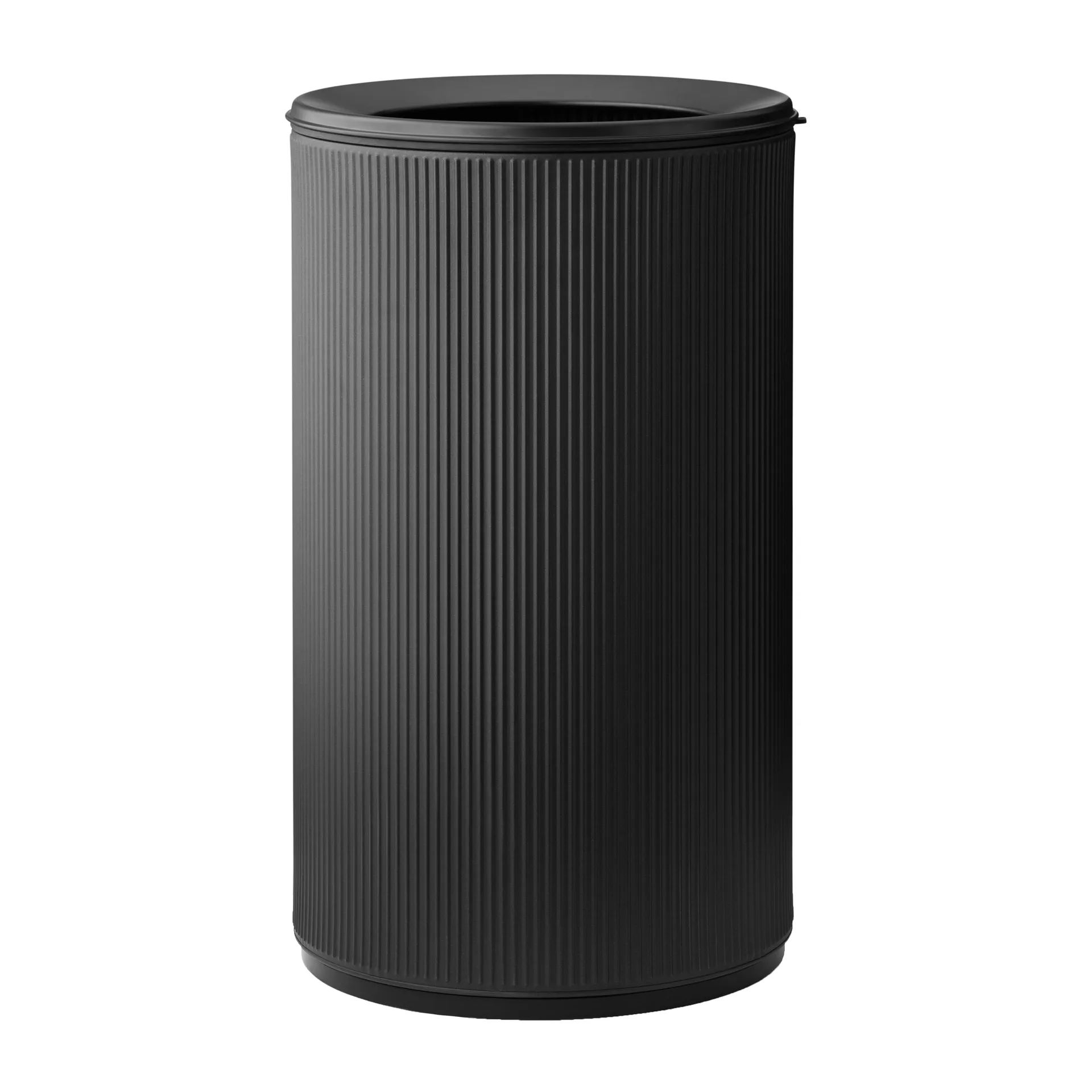 Vipp19 papperskorg med kant 60 l, Black Vipp