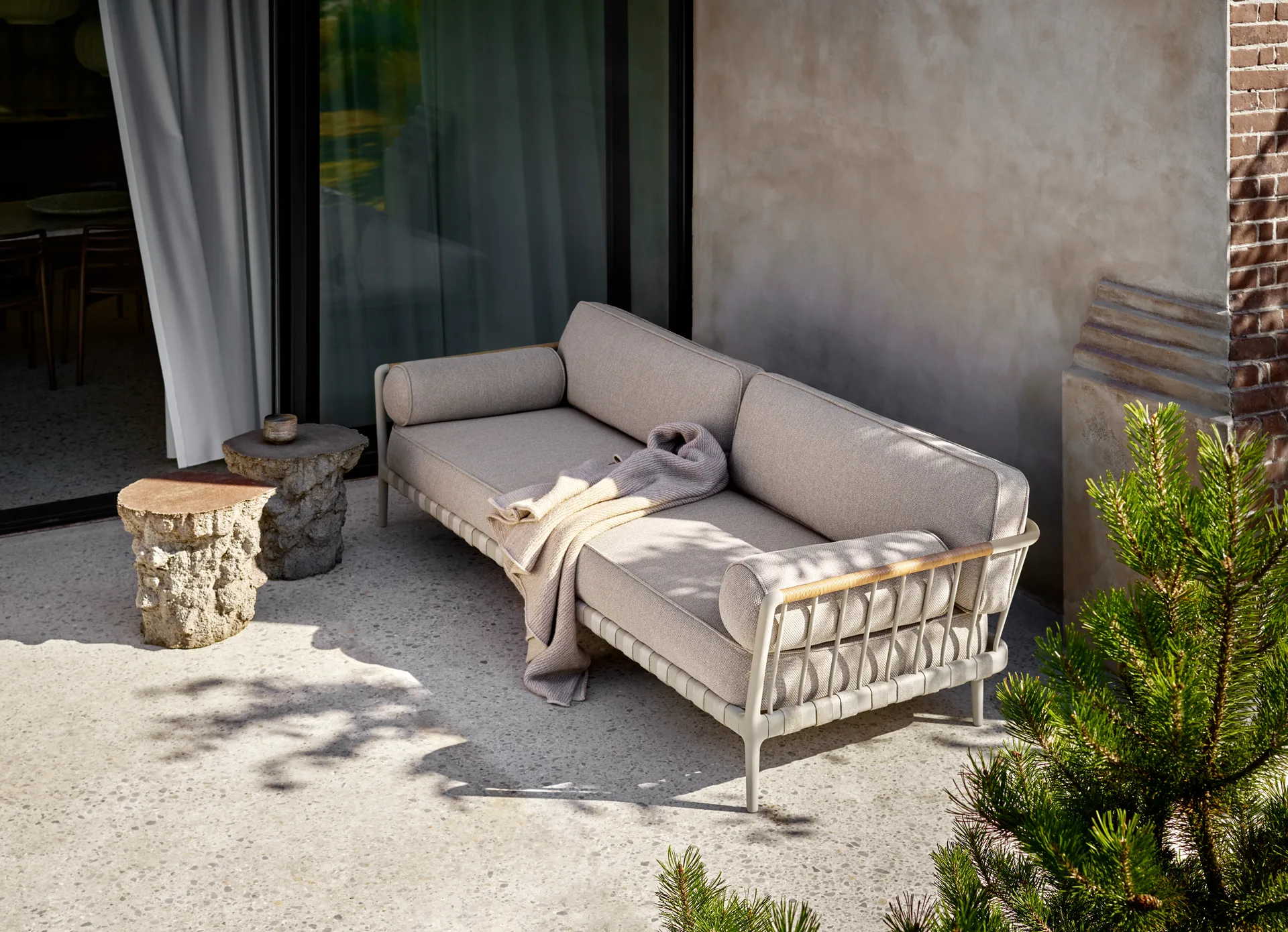 Vipp720 Open-Air modulsoffa, 3-sits soffa Vipp