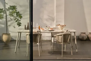 Vipp733 Lagrasse matbord - Warm grey, 220x95 cm - Vipp