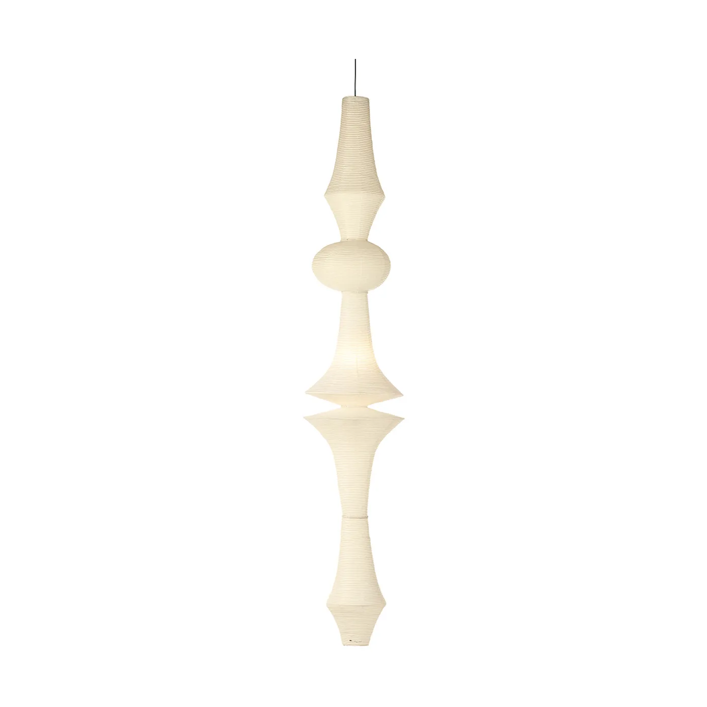 Akari E pendel Ø48 cm, Vit Vitra