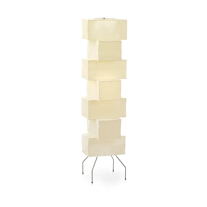 Akari UF-L10 golvlampa 193 cm - Vit - Vitra