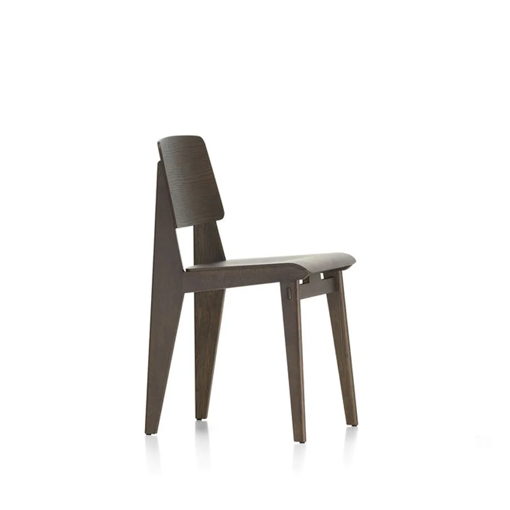 Chaise Tout Bois stol, Dark oak Vitra