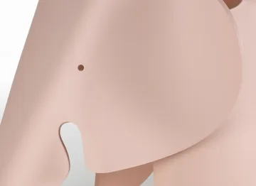 Eames elephant recycled small dekoration - Pale rose - Vitra
