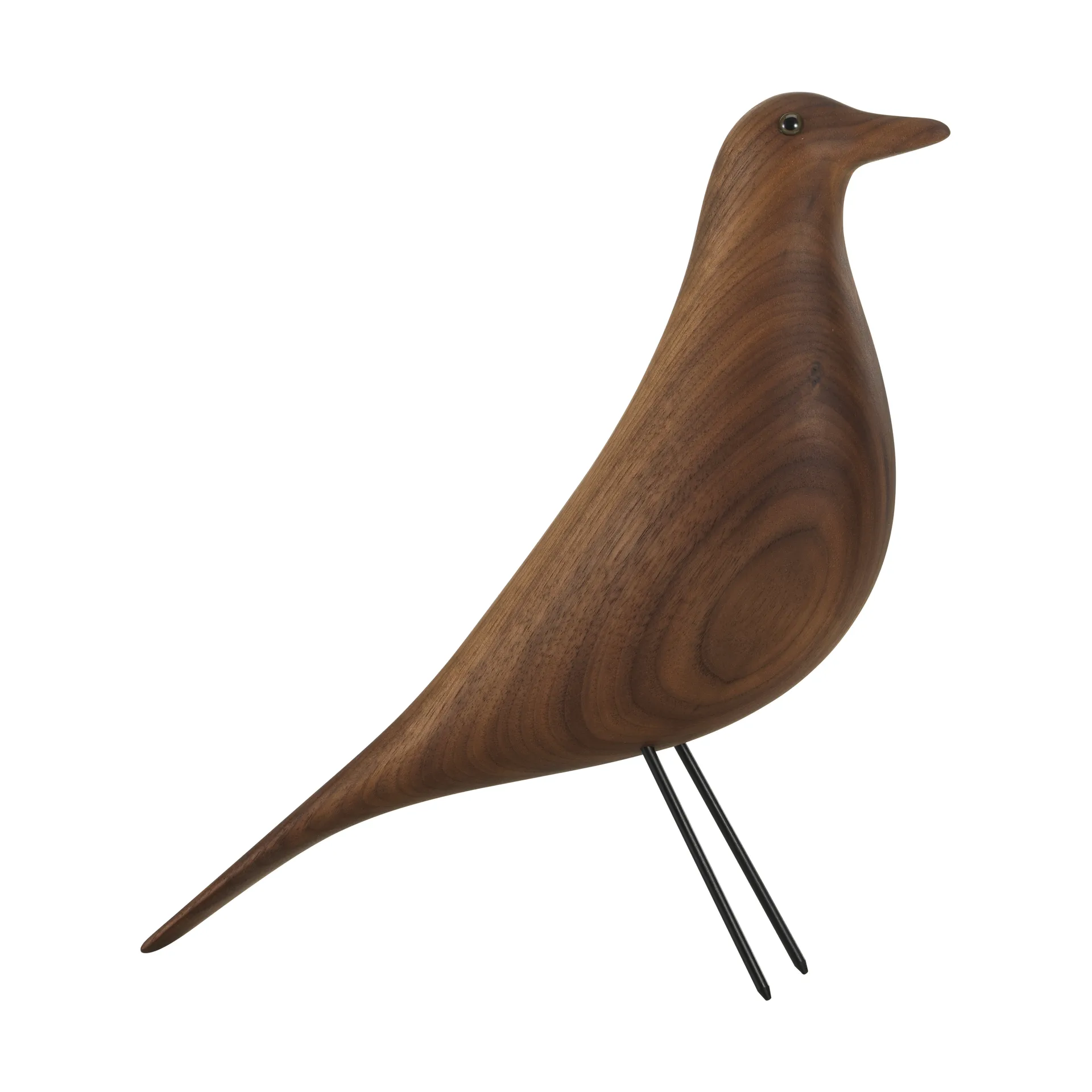 Eames House Bird träfågel, Walnut-dark Vitra