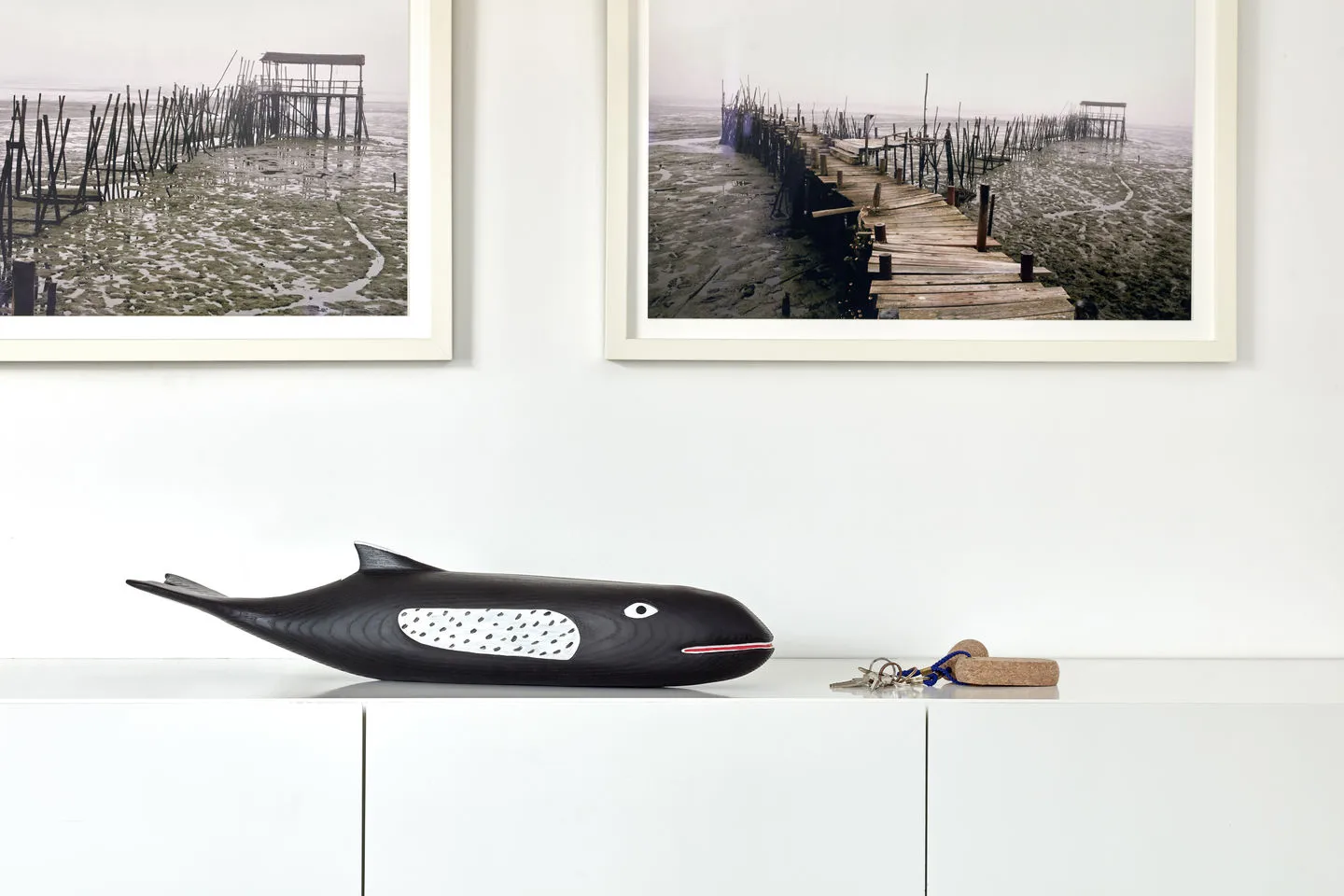 Eames House Whale träval, Laquered ash Vitra
