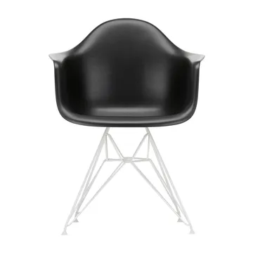 Eames Plastic Armchair RE DAR stol - 12 deep black-white - Vitra