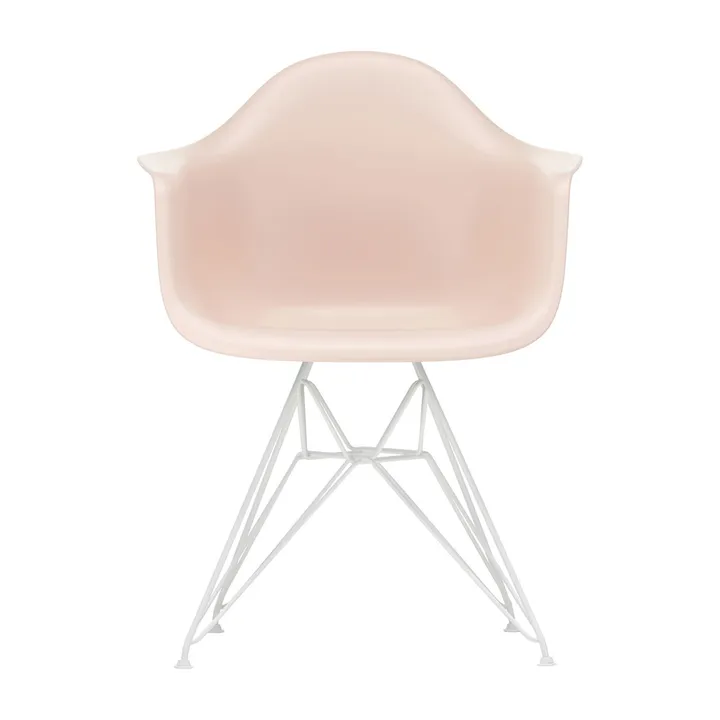 Eames Plastic Armchair RE DAR stol - 41 pale rose-white - Vitra