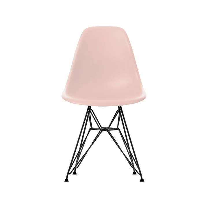 Eames Plastic Side Chair RE DSR stol - 41 pale rose-basic dark - Vitra