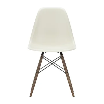 Eames Plastic Side Chair RE DSW stol - 11 pebble-dark maple - Vitra