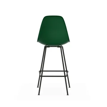 Eames Plastic Stool RE barpall - Medium Emerald green-black - Vitra