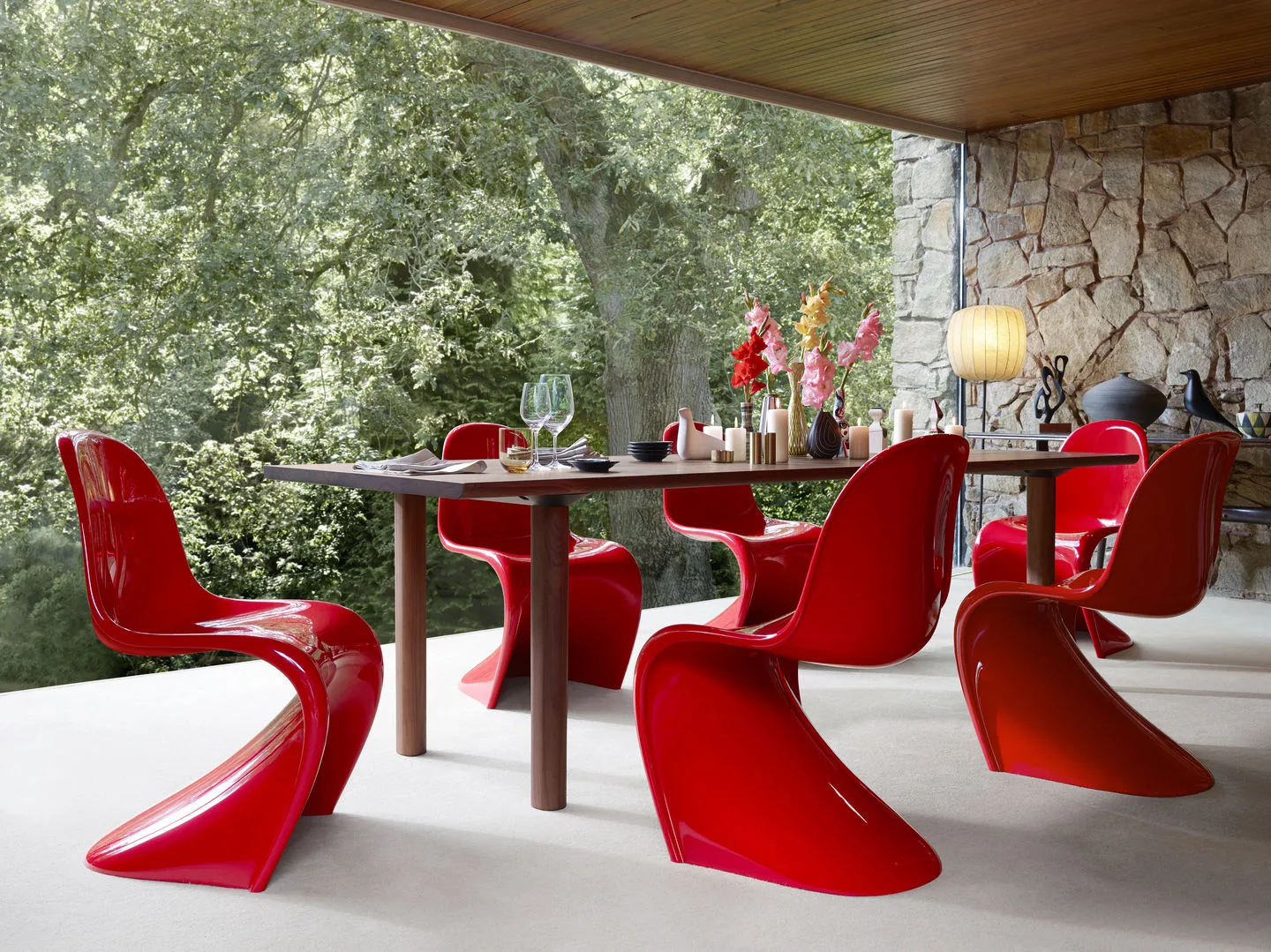 Panton chair classic stol, White Vitra