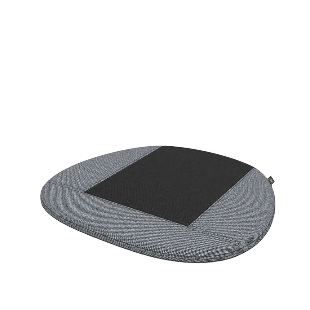 Soft Seats type B dyna, tyg plano 87 nero/cream white-antislip baksida Vitra