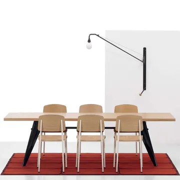 Standard stol - ek mörk, deep black - Vitra