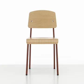 Standard stol - ek natur, japanese red stativ - Vitra