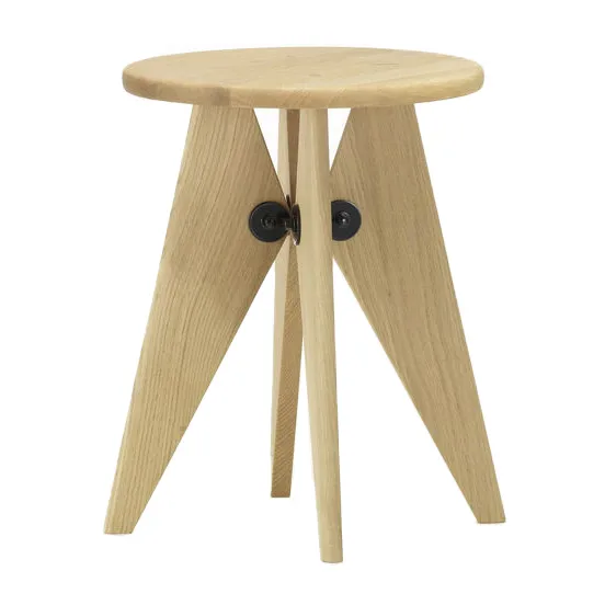 Tabouret Bois pall, Oljad ek Vitra