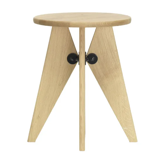 Tabouret Bois pall, Oljad ek Vitra