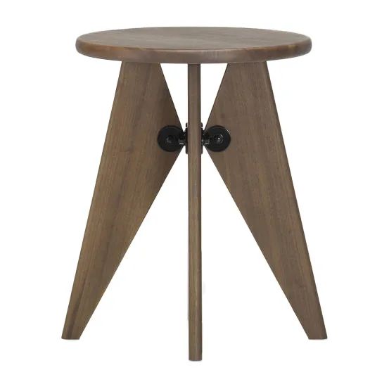 Tabouret Bois pall, Oljad valnöt Vitra