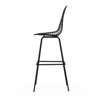Wire Stool barpall - High Black - Vitra