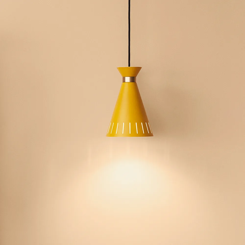Cone pendel, warm white Warm Nordic