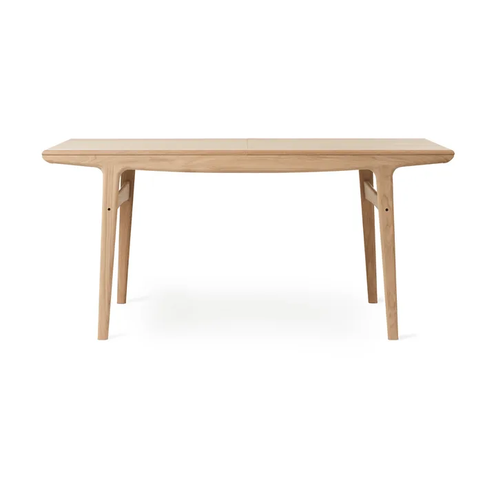 Evermore matbord inkl. 2 iläggsskivor á 45 cm - Natural oak, 160 cm - Warm Nordic