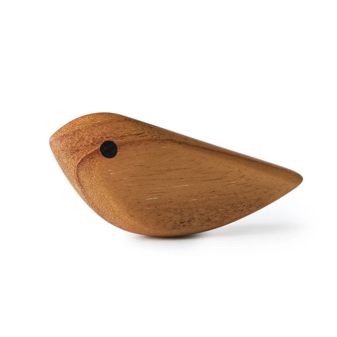 Twirling Bird dekoration S, Teak Warm Nordic
