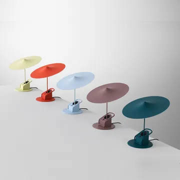 w153 île bordslampa - petrol - Wastberg+