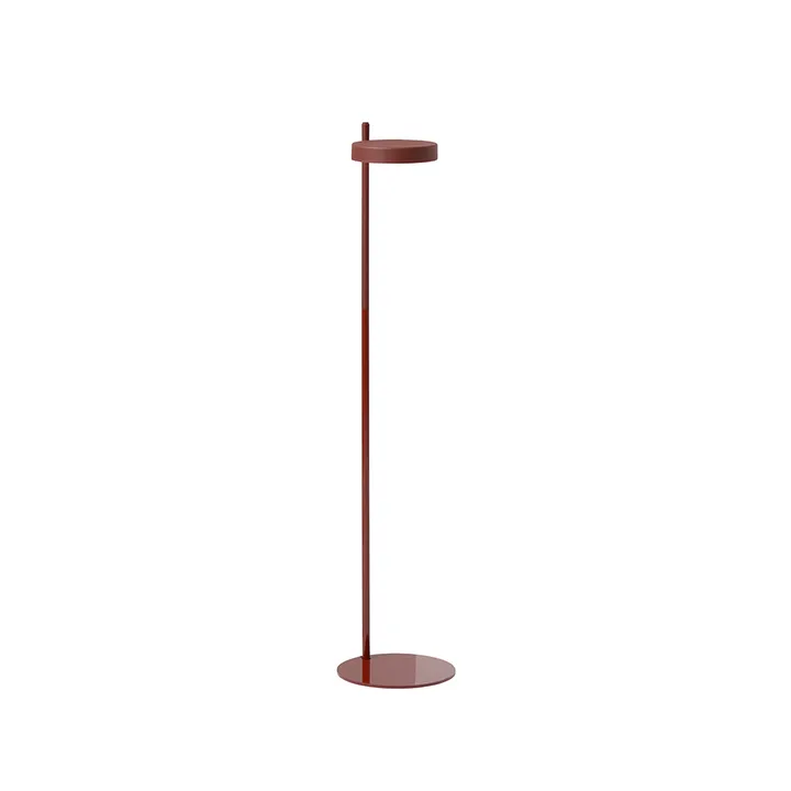 w182 Pastille f2 golvlampa - oxide red, lång arm - Wastberg+