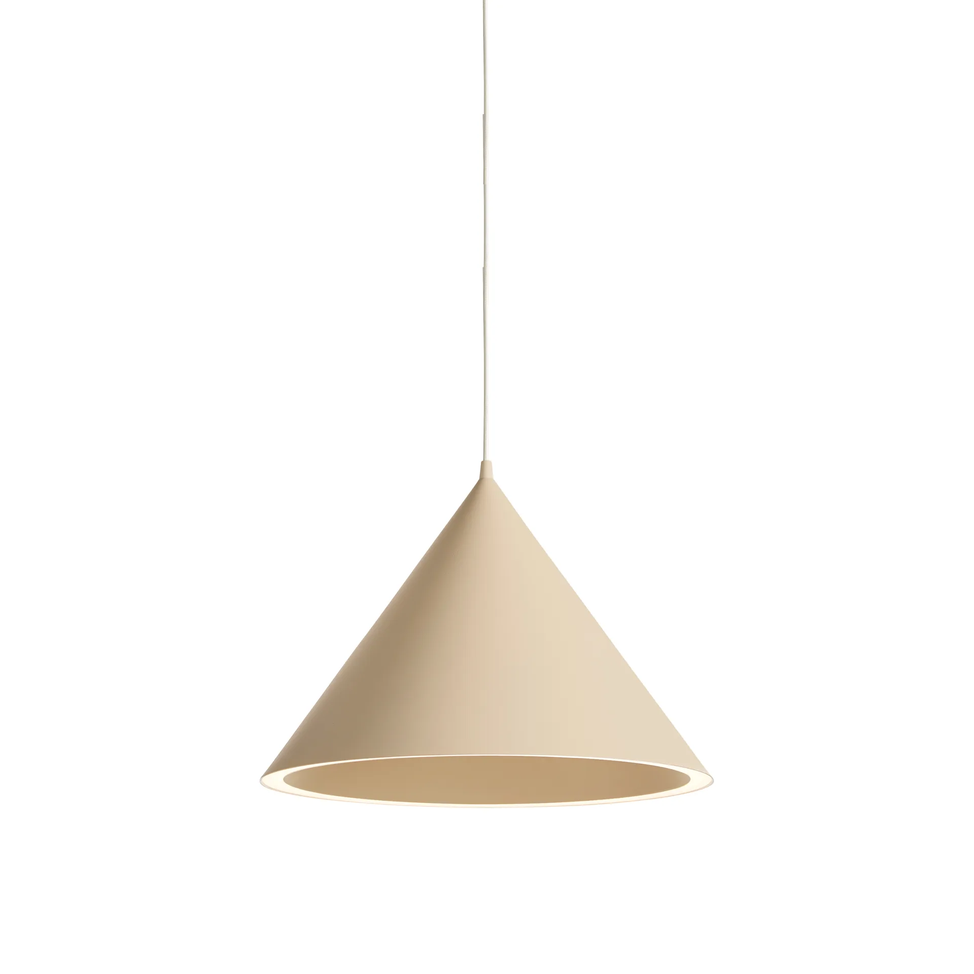 Annular pendel small, Beige Woud