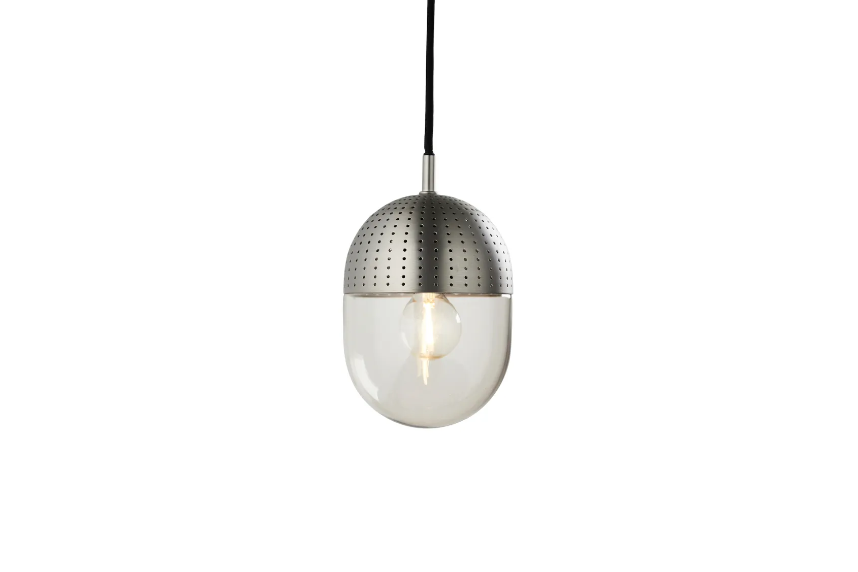 Dot taklampa medium, Satin Woud