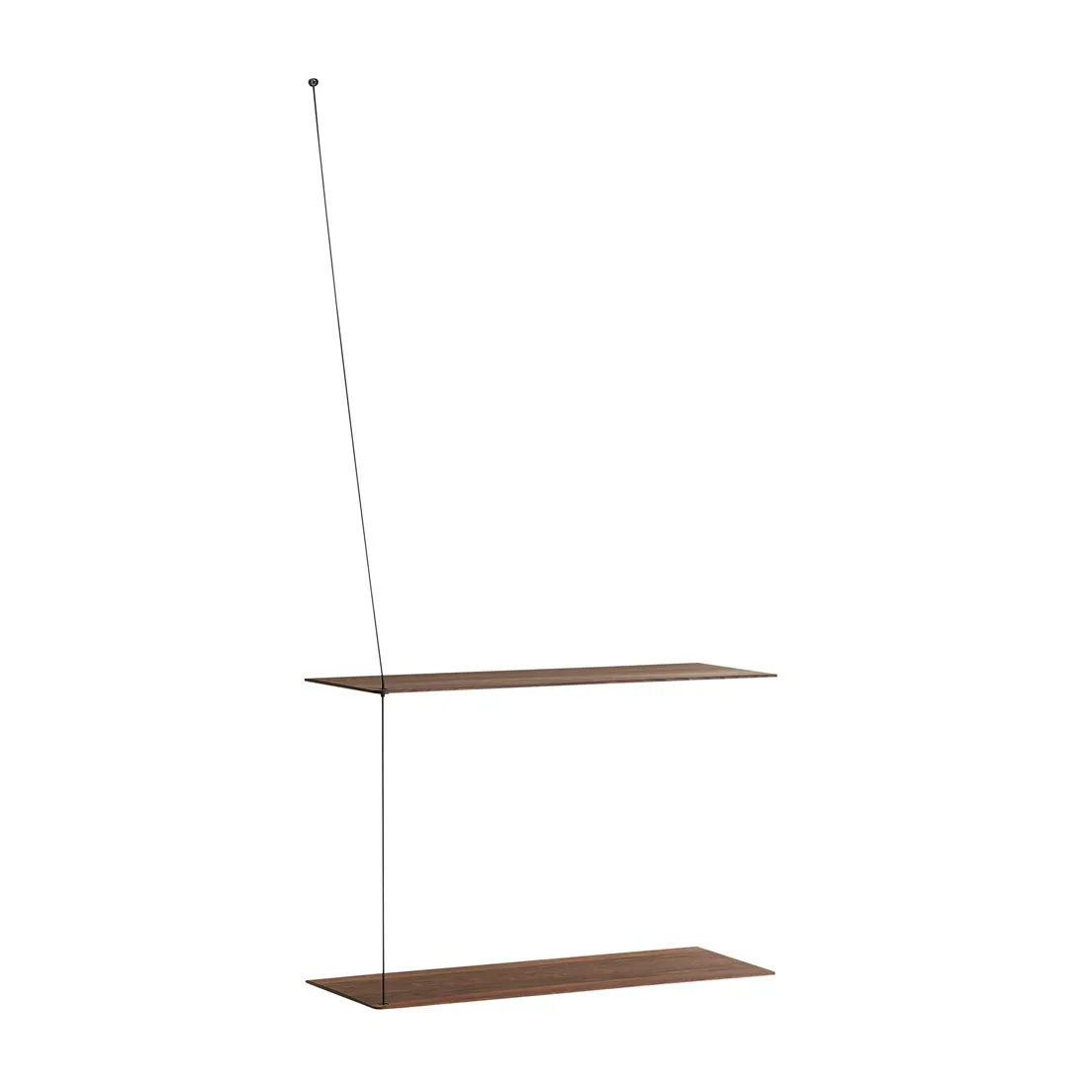 Stedge hylla 60 cm, Rökt ek Woud
