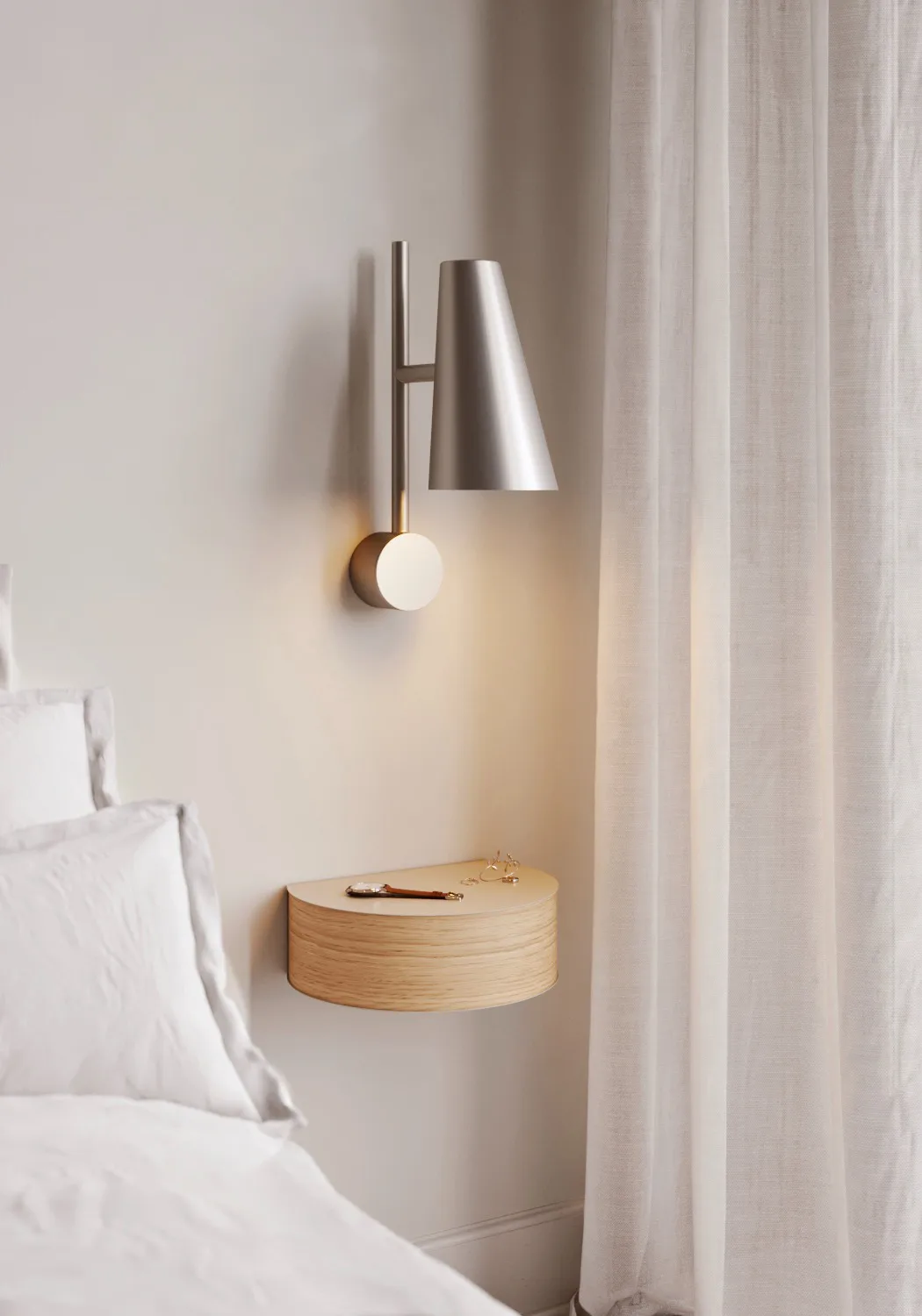 Wallie wall drawer hylla, Beige-ek Woud