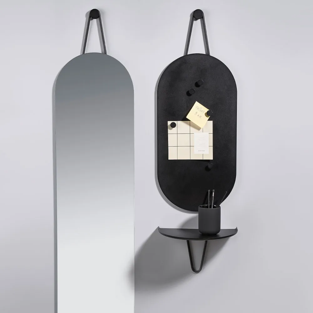 A-Wall Mirror spegel, soft grey, large Zone Denmark