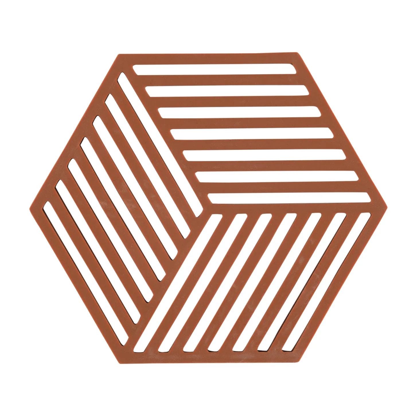 Hexagon grytunderlägg, Terracotta Zone Denmark