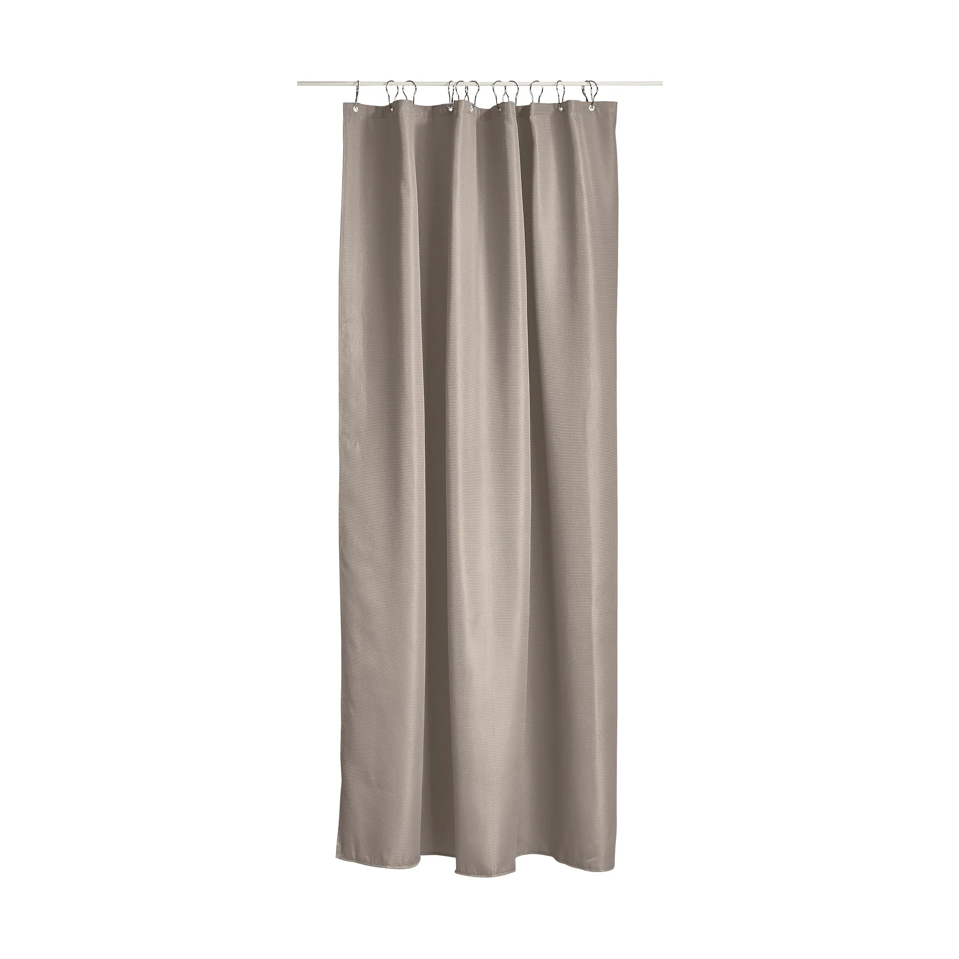 Lux duschdraperi, Taupe, 180x200 cm Zone Denmark