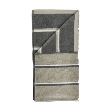 Sauna Handduk - Eucalyptus-olive green-soft grey, 70x140 cm - Zone Denmark