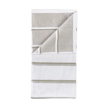 Sauna Handduk - White-soft grey-eucalyptus, 70x140 cm - Zone Denmark
