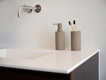 Solo tvålpump - Taupe - Zone Denmark
